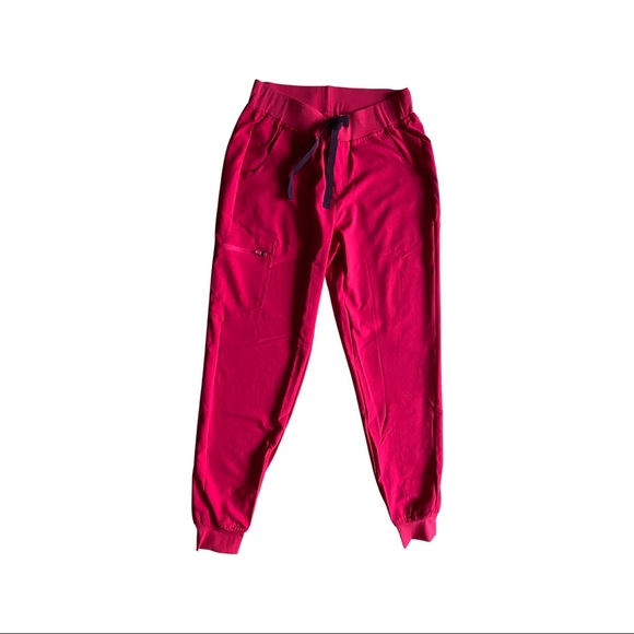 Lux Scrub Joggers - PINK - Picture 1 of 2